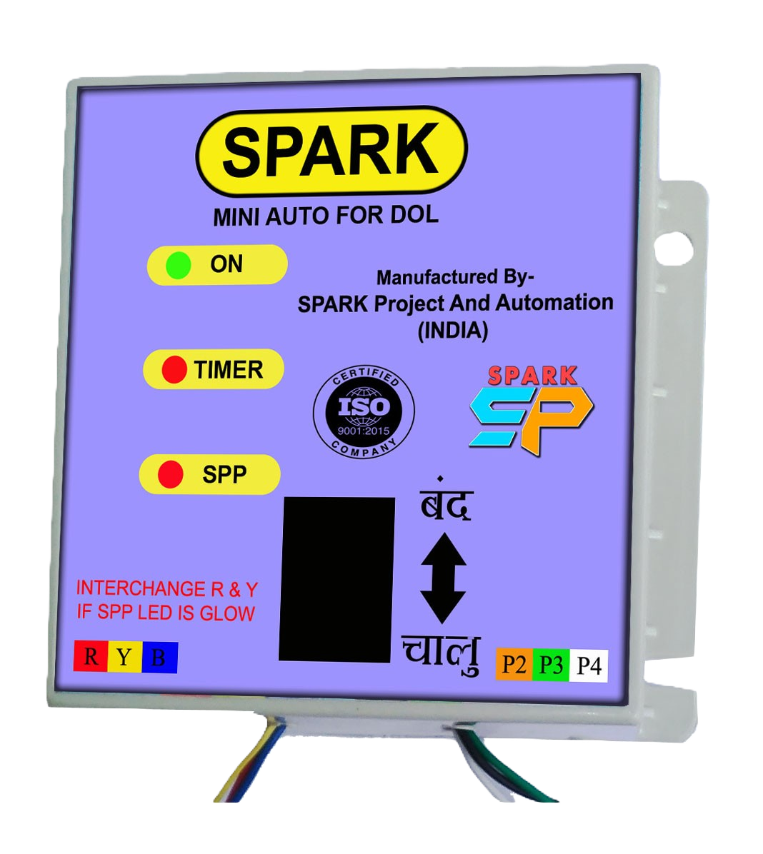 SPARK Mini Auto controller for DOL motor starting